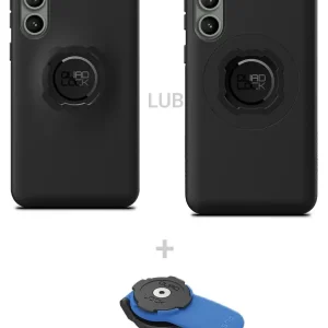 Bezpieczna płatność Zestaw: etui na telefon Samsung Galaxy S23+ + uchwyt kulowy Quad Lock