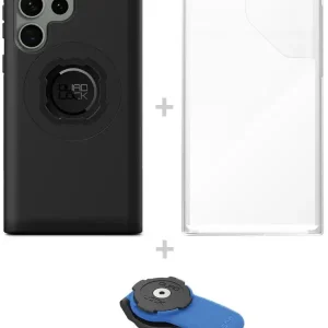Darmowy zwrot Zestaw: etui MAG na telefon Samsung Galaxy S23 Ultra (magnetyczne) + wodoodporny pokrowiec MAG + uchwyt kulowy Quad Lock