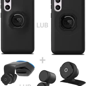 Zestaw do samochodu: etui na telefon Samsung Galaxy S23 oraz mocowanie Quad Lock Łatwy zwrot