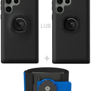 Zestaw do biegania: etui na telefon Samsung Galaxy S23 Ultra + opaska sportowa Quad Lock Okazja
