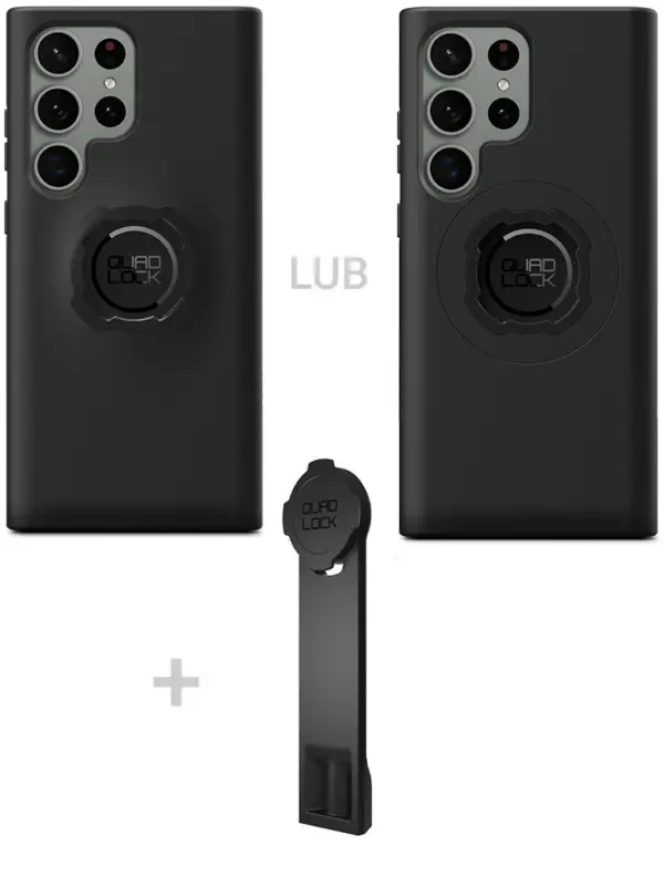 Zestaw: etui na telefon Samsung Galaxy S23 Ultra + adapter do statywu Quad Lock Nowość