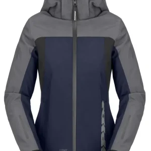 Bluza motocyklowa damska Spidi Hoodie H2Out II szaro-niebieska Premium