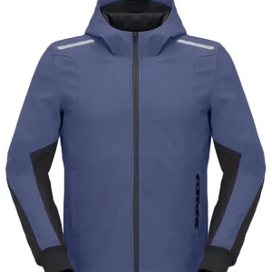 Ostatnie sztuki Bluza motocyklowa Spidi Hoodie Armor Light niebiesko-czarna