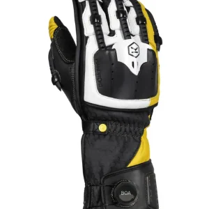 Bezpieczne zakupy Rękawice motocyklowe Knox Handroid MK5 czarno-żółte