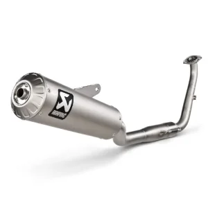Zamów teraz Pełny układ wydechowy Akrapović Yamaha XSR 125 (22-24) [Racing Line, Titanium]