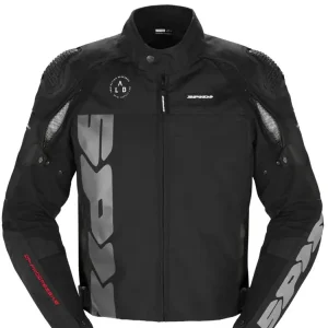 Darmowy zwrot Kurtka motocyklowa tekstylna Spidi Progressive Tex czarna