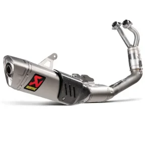 Pełny układ wydechowy Akrapović Yamaha YZF-R7 (22-25) [Racing Line, Titanium] Szybka wysyłka