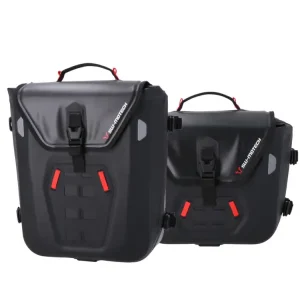 Sakwy wodoodporne Sw-Motech SysBag WP M/S + stelaże SLC do Ducati Scrambler Icon 3K (18-),Scrambler Nightshift (20-22), Full Throttle (18-20), Desert Sled (16-) [pojemność: 39 l] Oferta czasowa