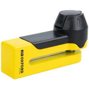 Niska cena Blokada tarczy hamulcowej Disc Lock Oxford Titan (trzpień 10 mm) czarno-żółta