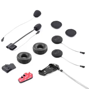 Najlepsza cena Zestaw akcesoriów do interkomu Midland Rush RCF/BTR1 Advanced