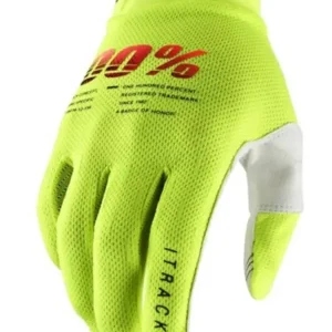 Rękawice cross 100% ITrack fluo Wybór klientów