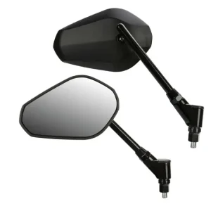 Lusterka Lampa Trident mocowane na kierownicy [para; prawy gwint M10 x 1.25] Wyprzedaż