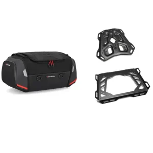 Zestaw: torba na tył Rackpack + stelaż Adventure-Rack SW-Motech Honda XL750 Transalp (22-) [pojemność 32,0-42,0 l] Cena promocyjna