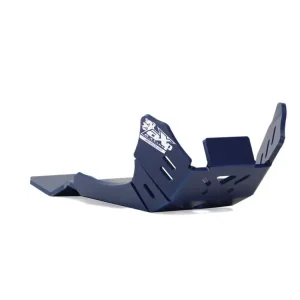 Płyta pod silnik AXP Racing XtremHusqvarna TC125/ 150 (23-)/ TE125/ 150 (24-) z osłoną podnośnika niebieska Tylko do końca tygodnia