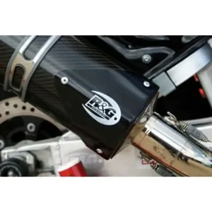 Nowość Osłona tłumika R&G do Suzuki GSX-R 1000 (07) czarna (prawa strona)