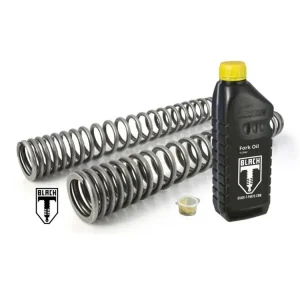Zestaw sprężyn progresywnych przedniego zawieszenia widelca Touratech Black-T do Triumph Bonneville Bobber (17-) Super okazja