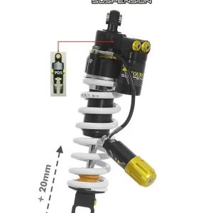 Amortyzator podwyższający zawieszenie Extreme Touratech do Honda CRF1100L Africa Twin (20-) [+20 mm] Wybór klientów