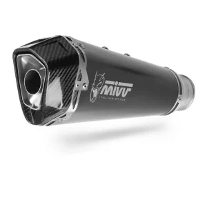Bezpieczna płatność Tłumik motocyklowy Slip-On Line (Delta Race) MIVV do Ducati Multistrada 1200 (15-17) / 1260 (18-20) czarny