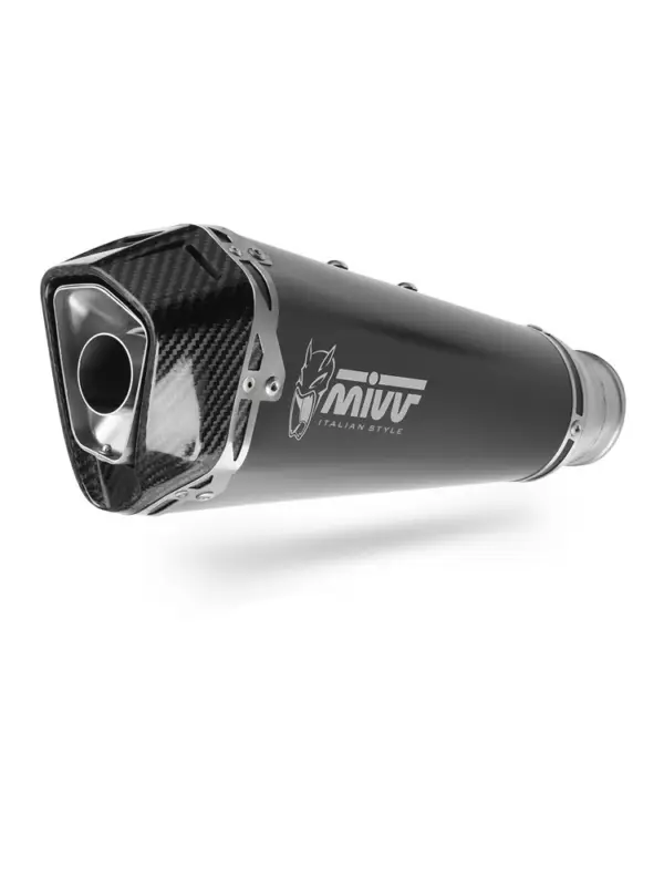 Bezpieczna płatność Tłumik motocyklowy Slip-On Line (Delta Race) MIVV do Ducati Multistrada 1200 (15-17) / 1260 (18-20) czarny