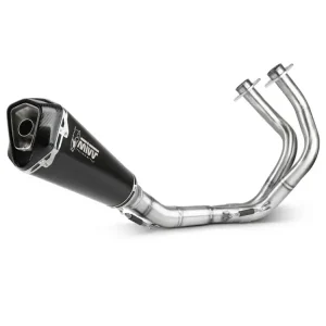 Pełny układ wydechowy (Delta Race) MIVV do Kawasaki Ninja 650 / Z650 (17-) czarny Oferta limitowana