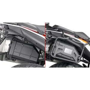 Zestaw mocujący skrzynkę narzędziową GIVI S250 do stelaża bocznego KTM 390 Adventure (20-24)/ Royal Enfield Himalayan (21-23)/ Scram 411 (22-24) Premium