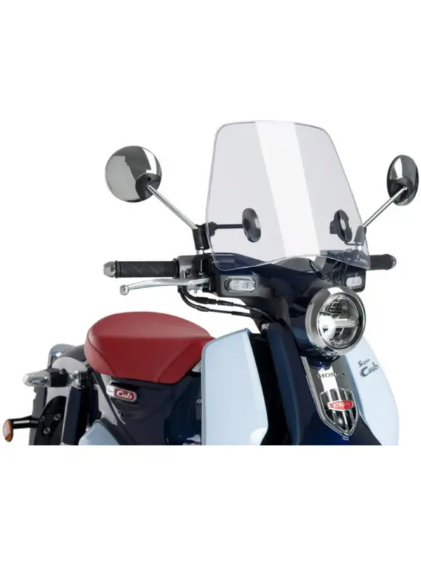 Oferta limitowana Owiewka PUIG Traffic Honda Super Cub C125 (19-25)/Supercup 125i C125 E4/E5 (18-23) przezroczysta