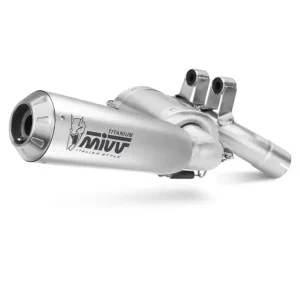 Tłumik motocyklowy (X-M1) MIVV do BMW F900XR (20-) titanium Bezpieczne zakupy