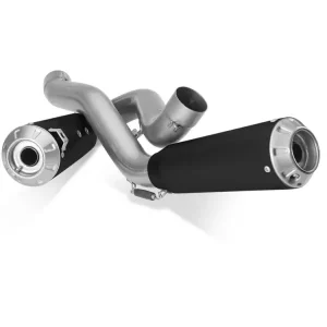 Tłumiki motocyklowe Slip-On (X-M1) MIVV do Ducati Streetfighter V4 (20-22) czarne Premium
