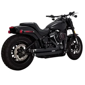Pełny układ wydechowy Vance & Hines Big Shots Staggered do wybranych modeli Harleya Davidsona Czarny Mat Bestseller