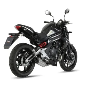 Nie przegap Pełny układ wydechowy (Suono) MIVV do Kawasaki ER-6N / F (12-16) srebrny
