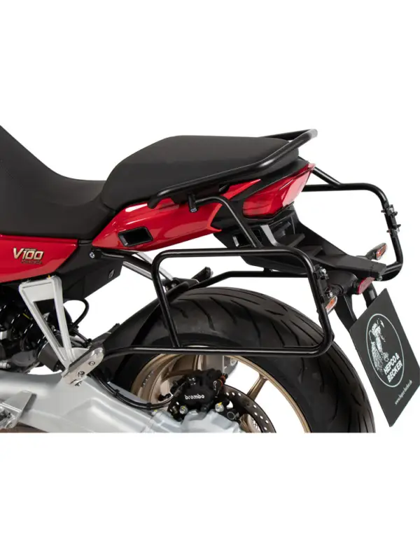 Ostatnie sztuki Stelaż kufrów bocznych Hepco&Becker Moto Guzzi V100 Mandello / S (22-) montowany na stałe