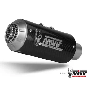 Okazja Tłumiki motocyklowe Slip-On Line (MK3) MIVV do Ducati Hypermotard 950 / SP (21-) carbon