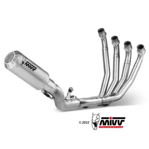 Pełny układ wydechowy (MK3) MIVV do Honda CB 650 R / CBR 650 R (19-)srebrny Zamów dziś
