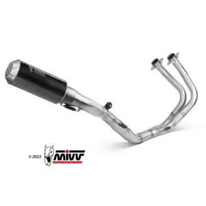 Pełny układ wydechowy (MK3) MIVV do Kawasaki Ninja 650 / Z650 (17-) carbon Rabat
