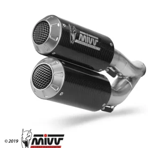Oferta czasowa Tłumiki motocyklowe Slip-On Line (MK3) MIVV do KTM Superduke 1290 (14-19) carbon