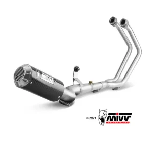 Pełny układ wydechowy (MK3) MIVV do Yamaha YZF-R25 (15-) / YZF-R3 (15-) / MT-03 (16-) carbon Kup online