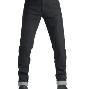 Jeansy motocyklowe Pando Moto Steel Arm 01 Slim czarne Wyprzedaż