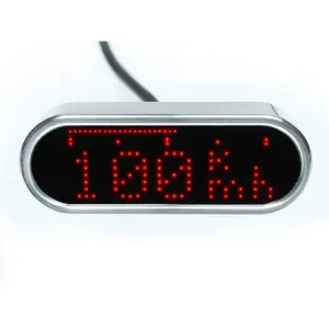 Cyfrowy prędkościomierz Motogadget Motoscope Mini srebrny Popularny