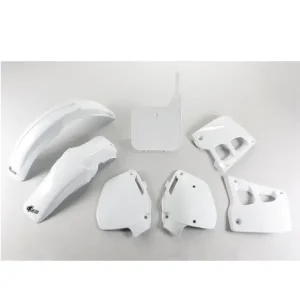 Komplet plastików UFO do Hondy CR 125 (91-92), CR 250 (90-91) biały Super okazja