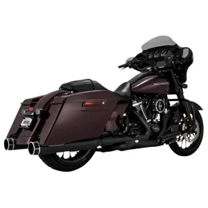 Wyjątkowa oferta Tłumiki motocyklowe Vance & Hines Torquer 450 do wybranych modeli Harleya Davidsona Czarne/Frezowane