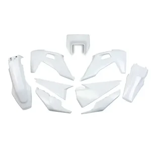 Komplet plastików z osłoną lampy UFO do Husqvarna TE/TX/FE (20-) biały Zniżka