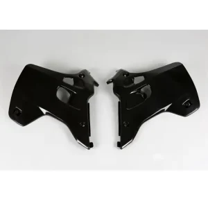 Osłony chłodnicy UFO do Kawasaki KX 125/250 (92-93) czarne Łatwy zwrot