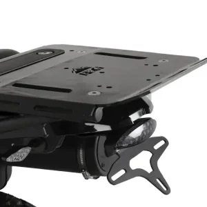 Mocowanie tablicy rejestracyjnej R&G do Kawasaki KLR 650 (22-) czarne Tylko do końca tygodnia