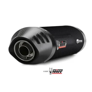 Dostępne od ręki Tłumiki motocyklowe Slip-On Line (Oval) MIVV do Yamaha FZ6 / Fazer (04-11) carbon