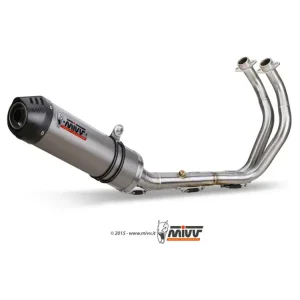 Hit cenowy Pełny układ wydechowy (Oval) MIVV do Yamaha Tracer 700 / GT / 7 (16-) titanium