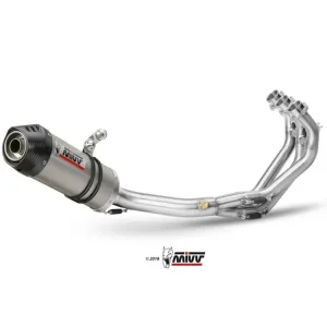 Kup teraz Pełny układ wydechowy (Oval) MIVV do Yamaha XSR 900 (16-20) titanium