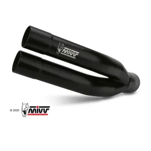 Tłumik motocyklowy Slip-On Line (Double Gun) MIVV do Yamaha MT-03 (16-) czarny Tani