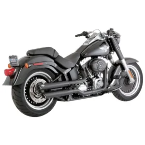 Bezpieczna płatność Tłumik motocyklowy Vance & Hines 3" Twin Slash do wybranych modeli Harleya Davidsona Czarny Mat