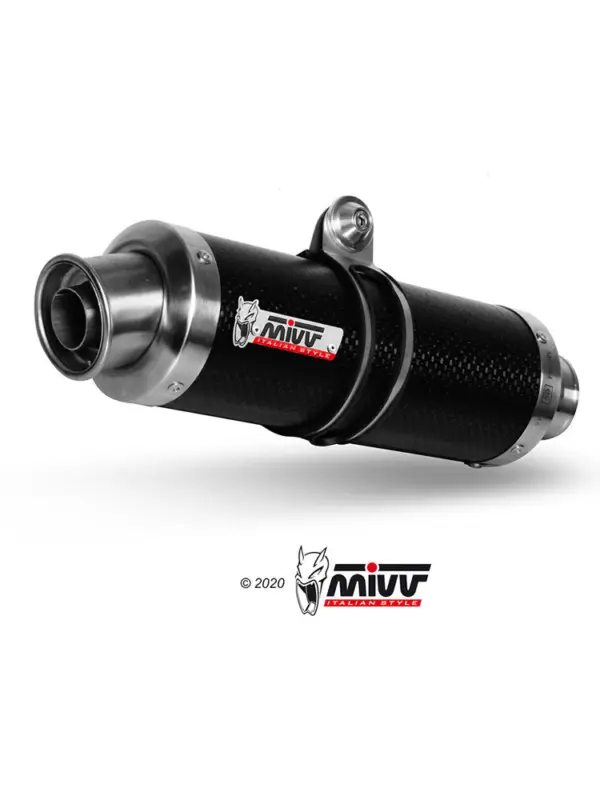Tłumik motocyklowy Slip-On Line (GP) MIVV do Kawasaki Z750 R (11-14) carbon Cena promocyjna