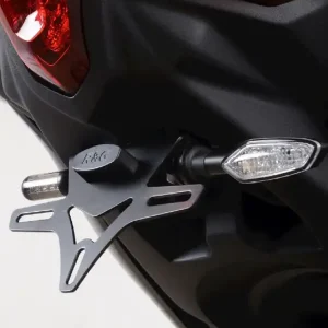 Niska cena Mocowanie tablicy rejestracyjnej R&G do Yamaha TMAX 560 (20-21) czarne